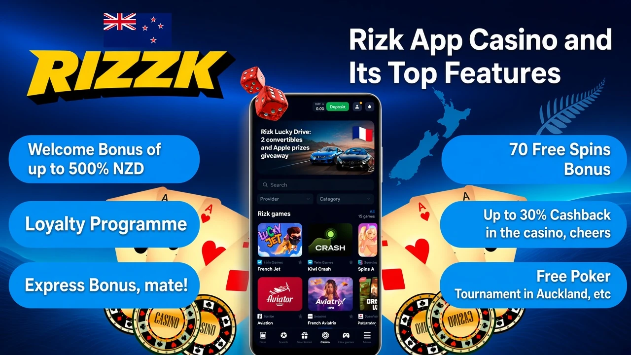 1Win App Casino top features including welcome bonus, loyalty program, and express bonus on mobile interface