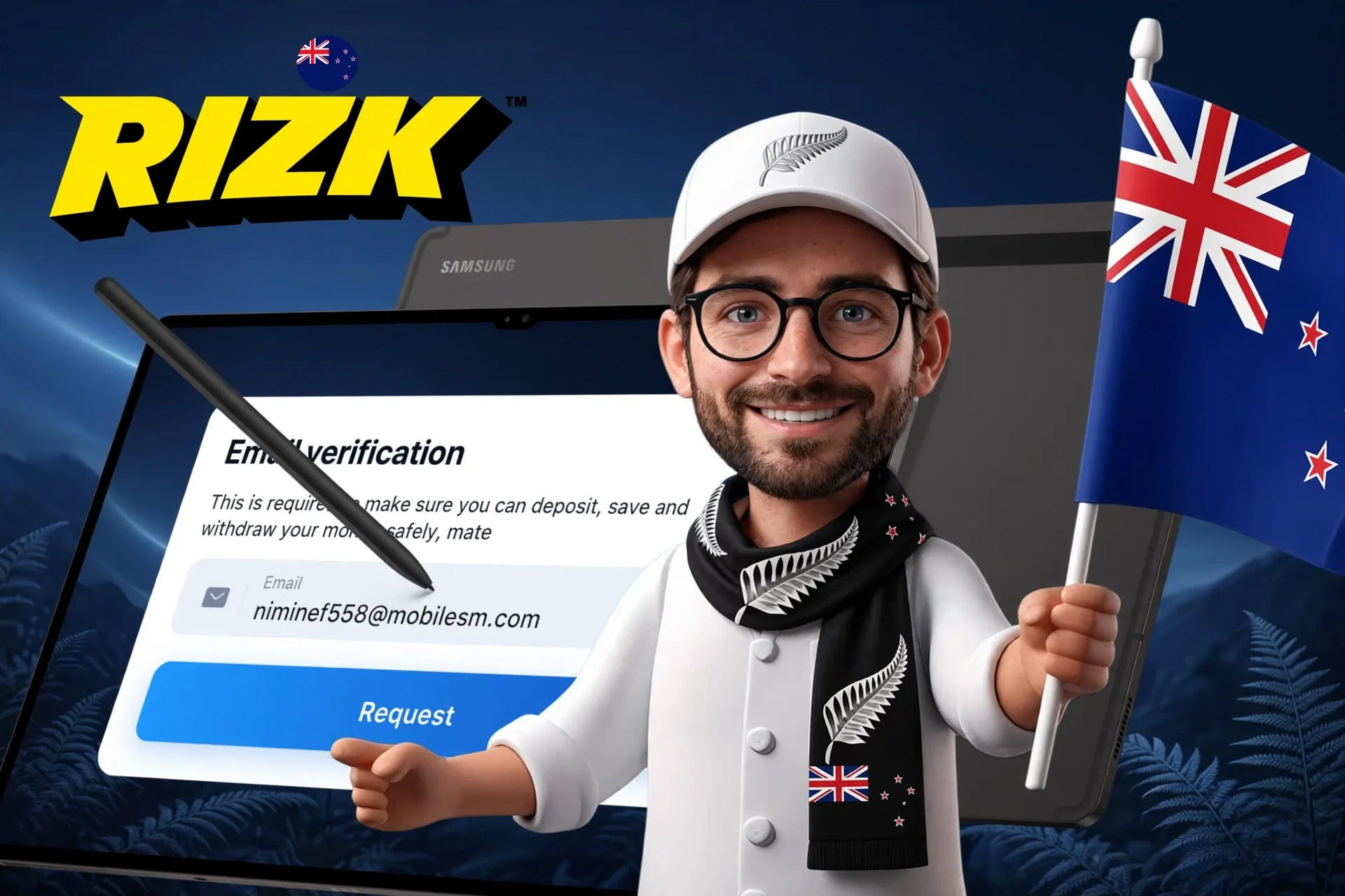 Details of the identity verification procedure on the Rizk platform